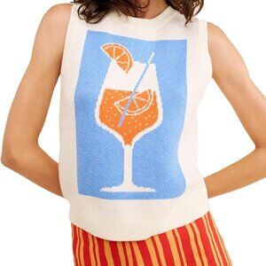 Aperol Spritz Sweater Vest